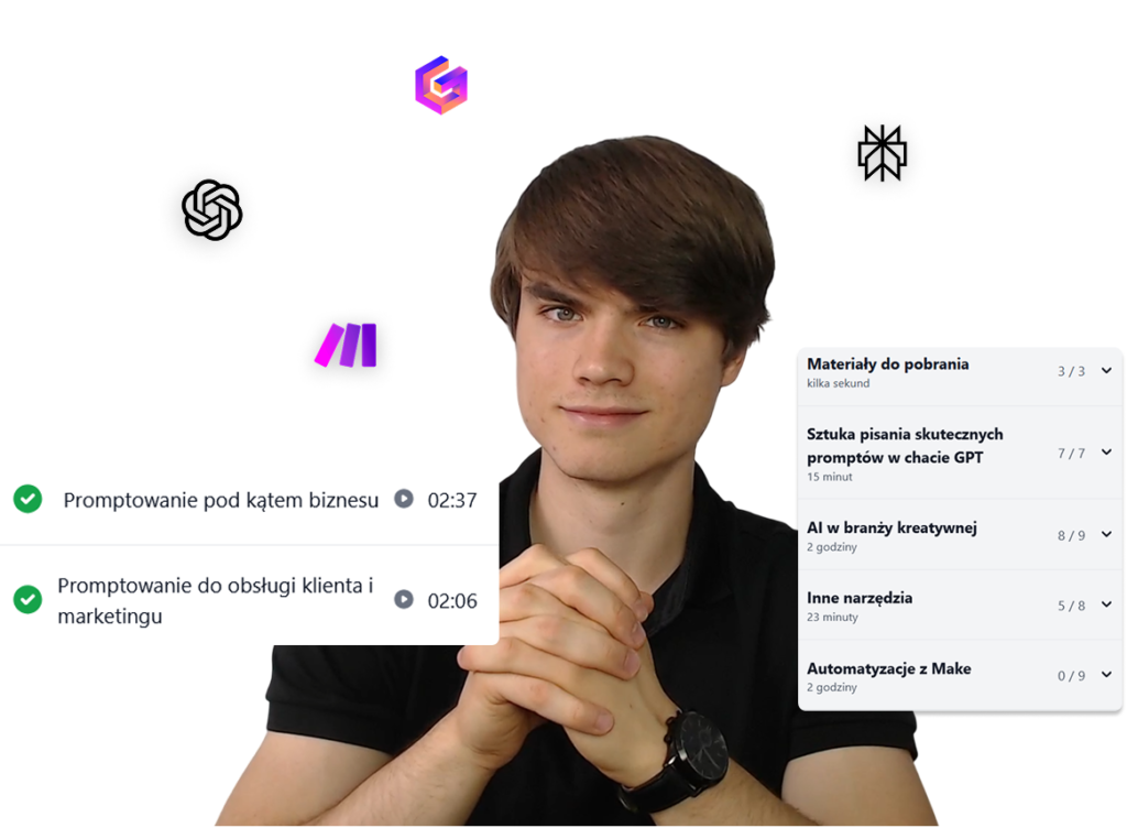 Michał Furmankiewicz with AI tools